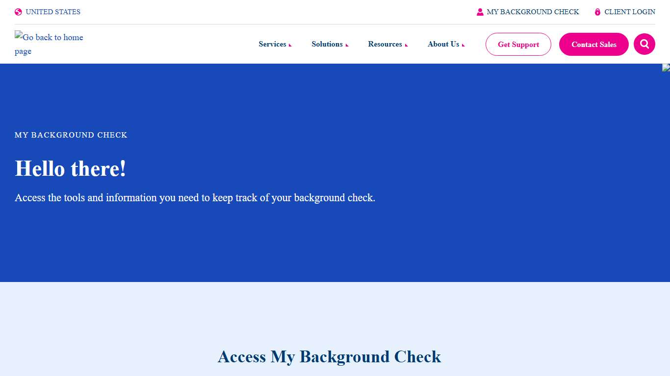 My Background Check - Accurate